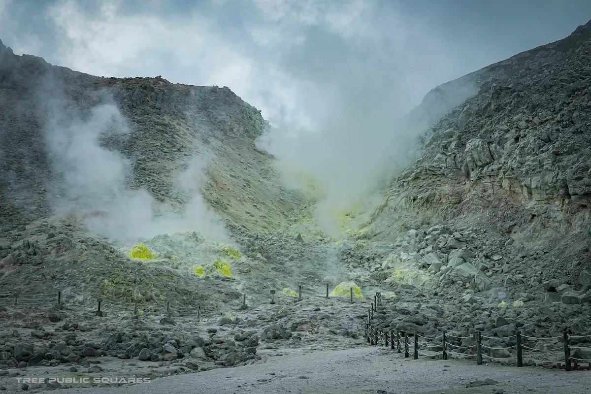 Mt. Iō — Kawayu Onsen, Hokkaido